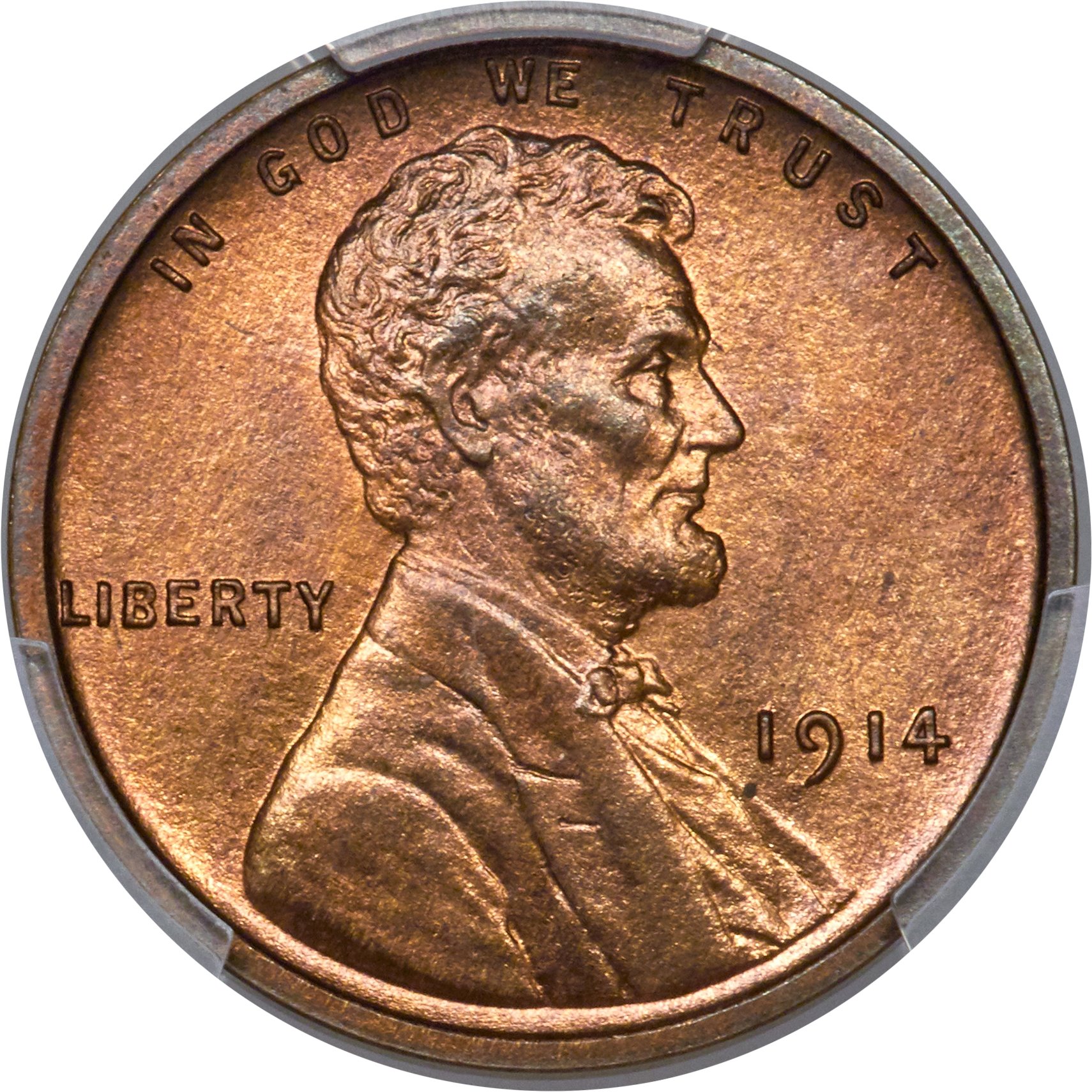 image for: 1914 1C PR66+ Red and Brown PCGS. CAC....