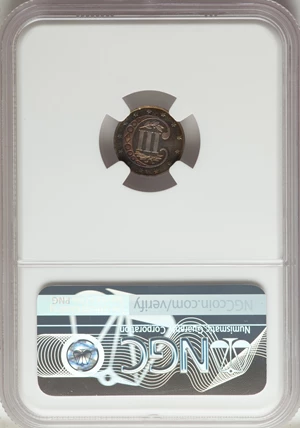 image for: 1869 3CS PR67 NGC....