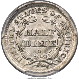 image for: 1840-O H10C Drapery MS61 PCGS....