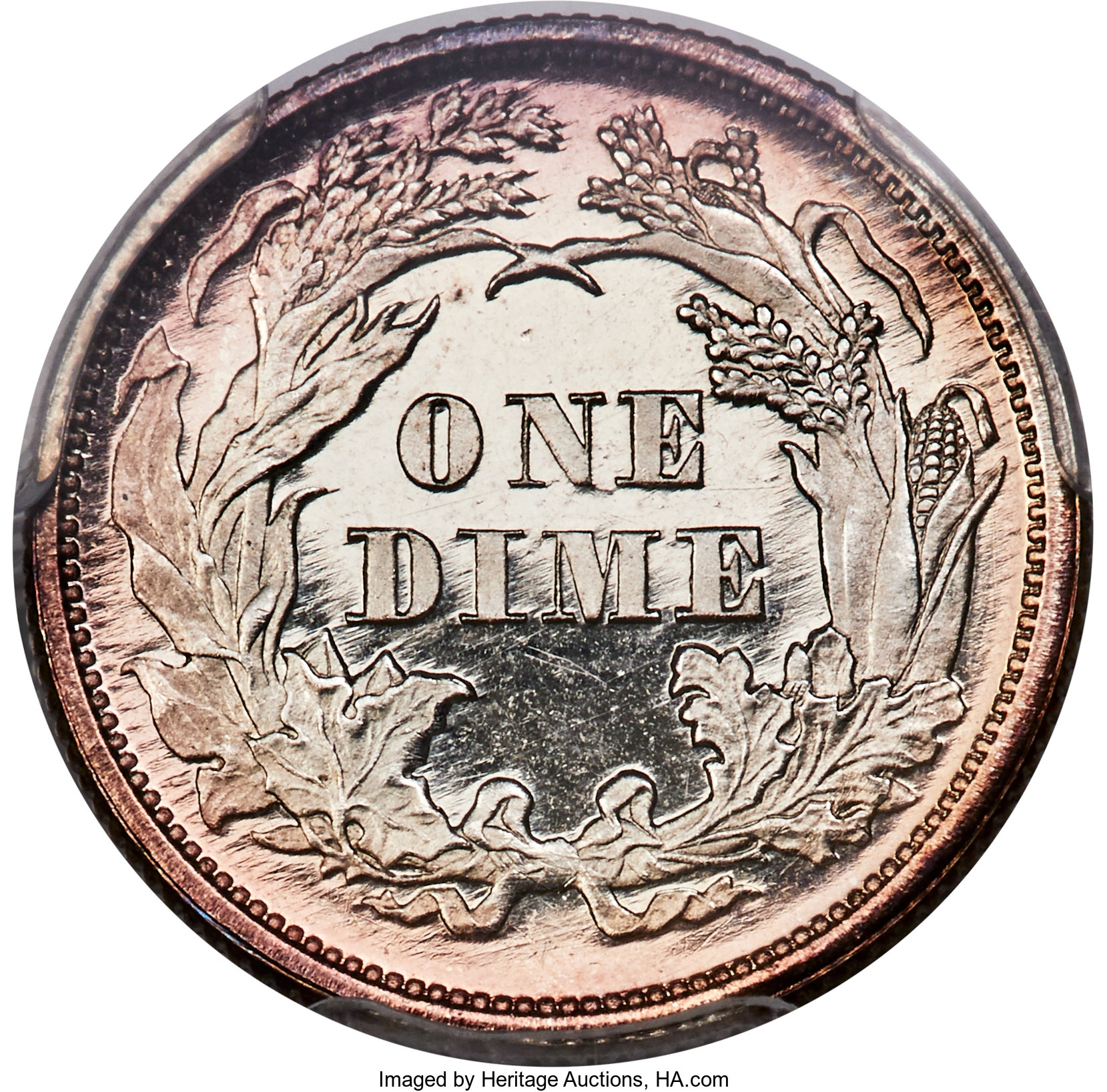 image for: 1873 10C No Arrows, Closed 3 PR67 Deep Cameo PCGS. F-101, R.3....