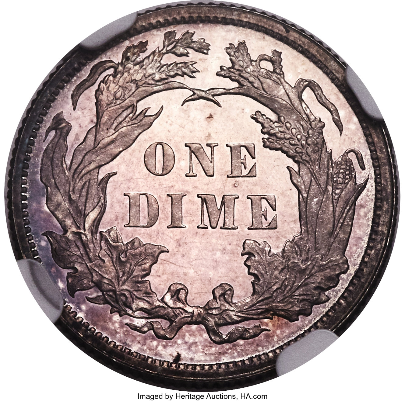 image for: 1879 10C PR66 Ultra Cameo NGC. F-101, R.5....