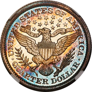 image for: 1893 25C PR67+ Cameo NGC....