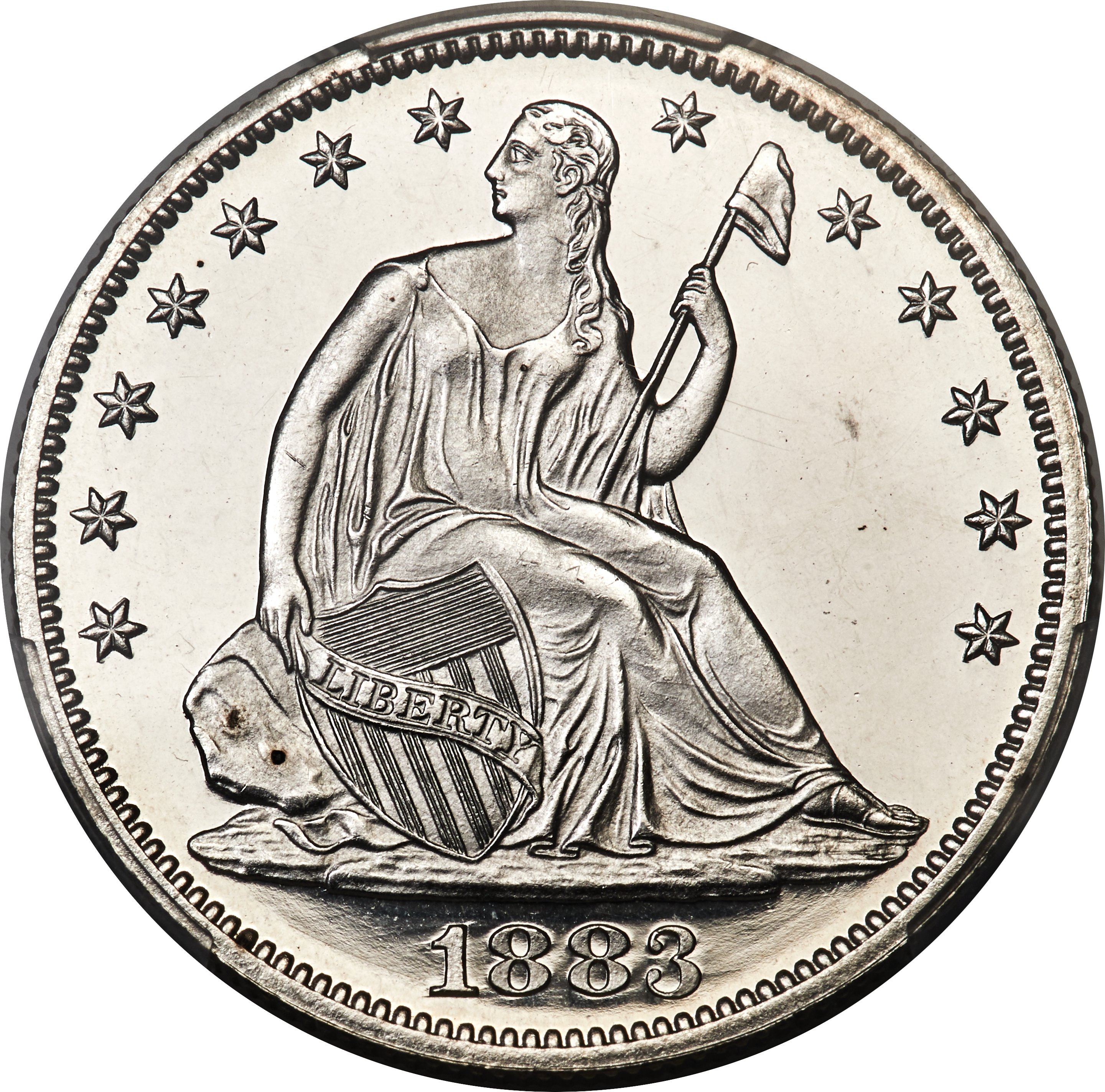 image for: 1883 50C PR65 Deep Cameo PCGS....