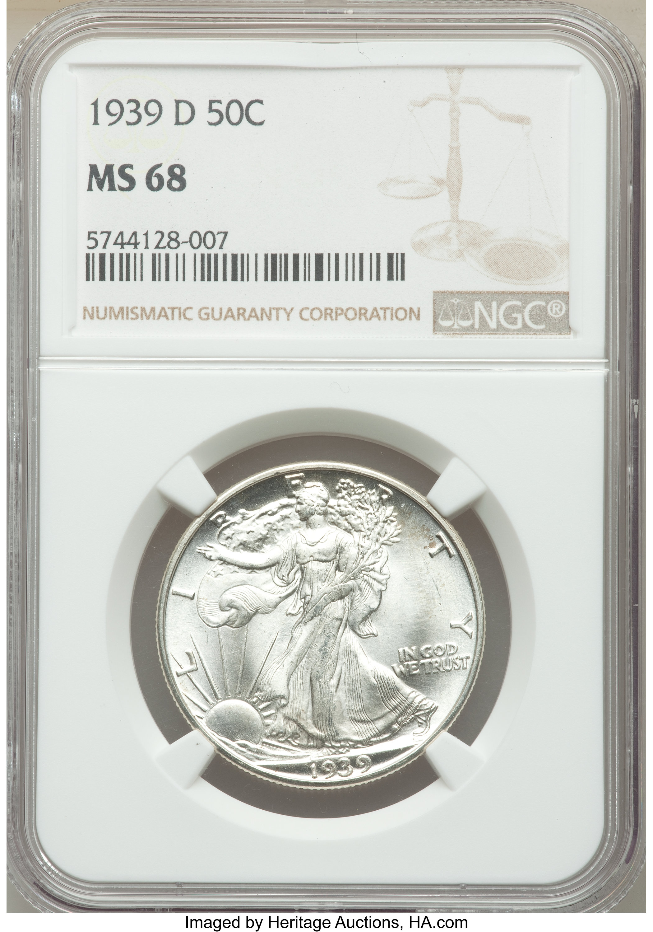 1939-D 50c OGP thumbnail 4