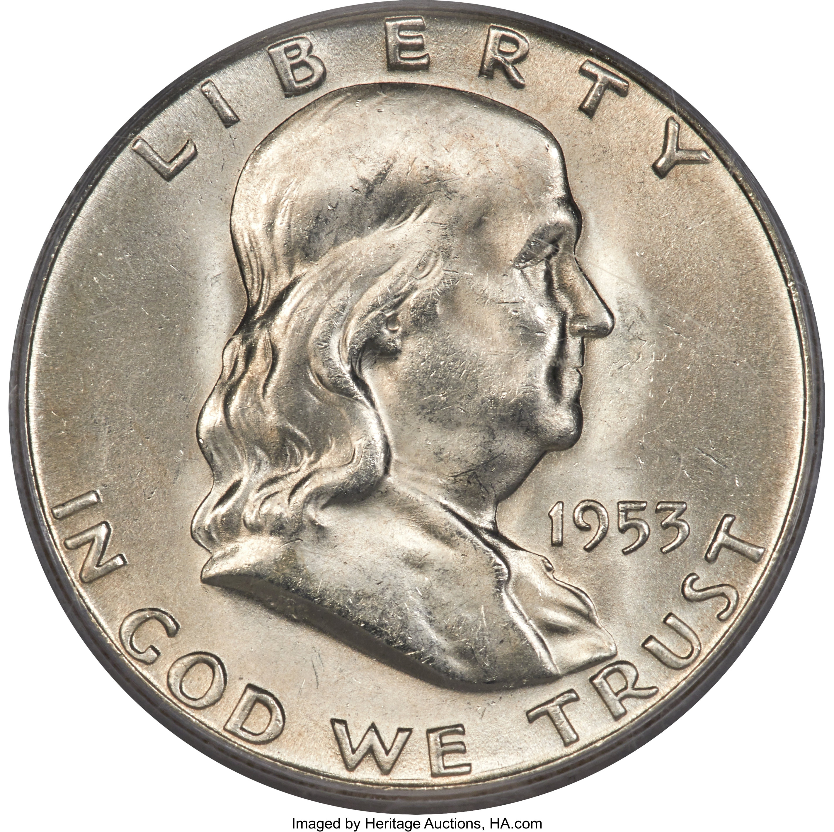 image for: 1953-S 50C MS64 Full Bell Lines PCGS....