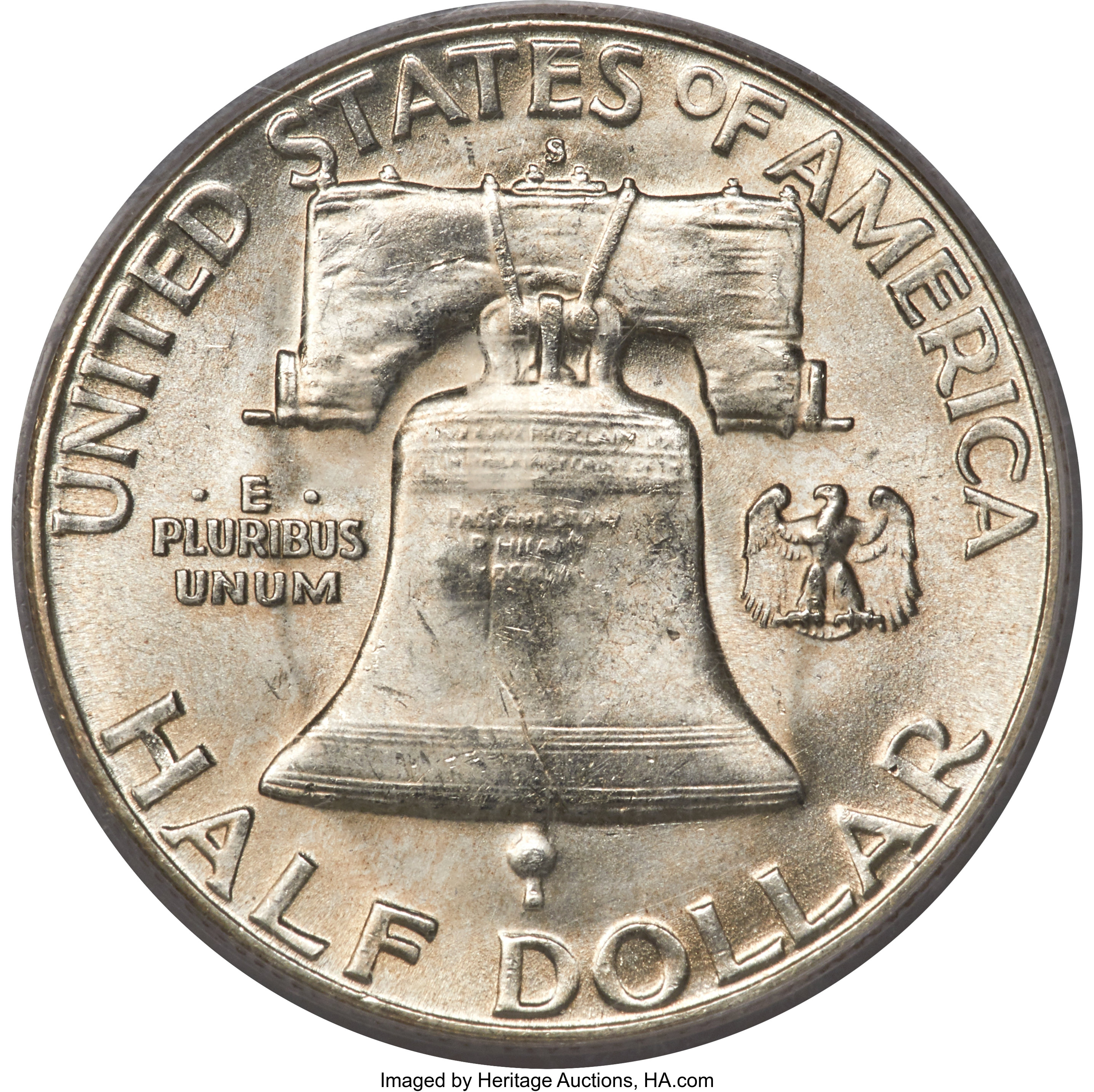 image for: 1953-S 50C MS64 Full Bell Lines PCGS....