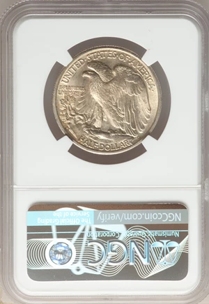 image for: 1934-S 50C MS67 NGC....