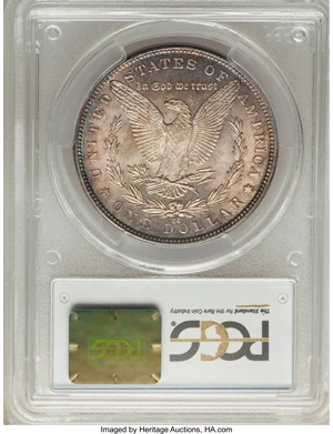 image for: 1890-CC $1 MS66 PCGS. VAM-5A....