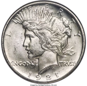 Sold at Auction: 1921-1935 US Silver Peace Dollars Dansco Album 24 Coins