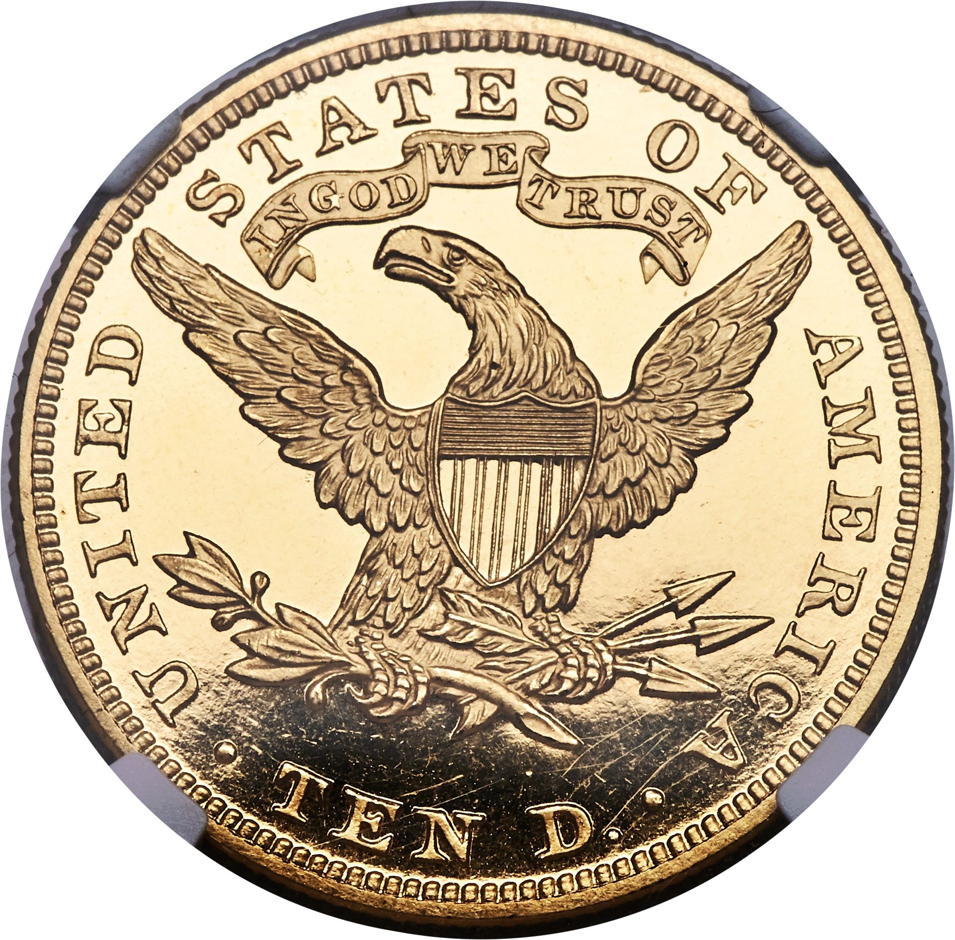 image for: 1898 $10 PR65+★  Ultra Cameo NGC. JD-1, High R.5....