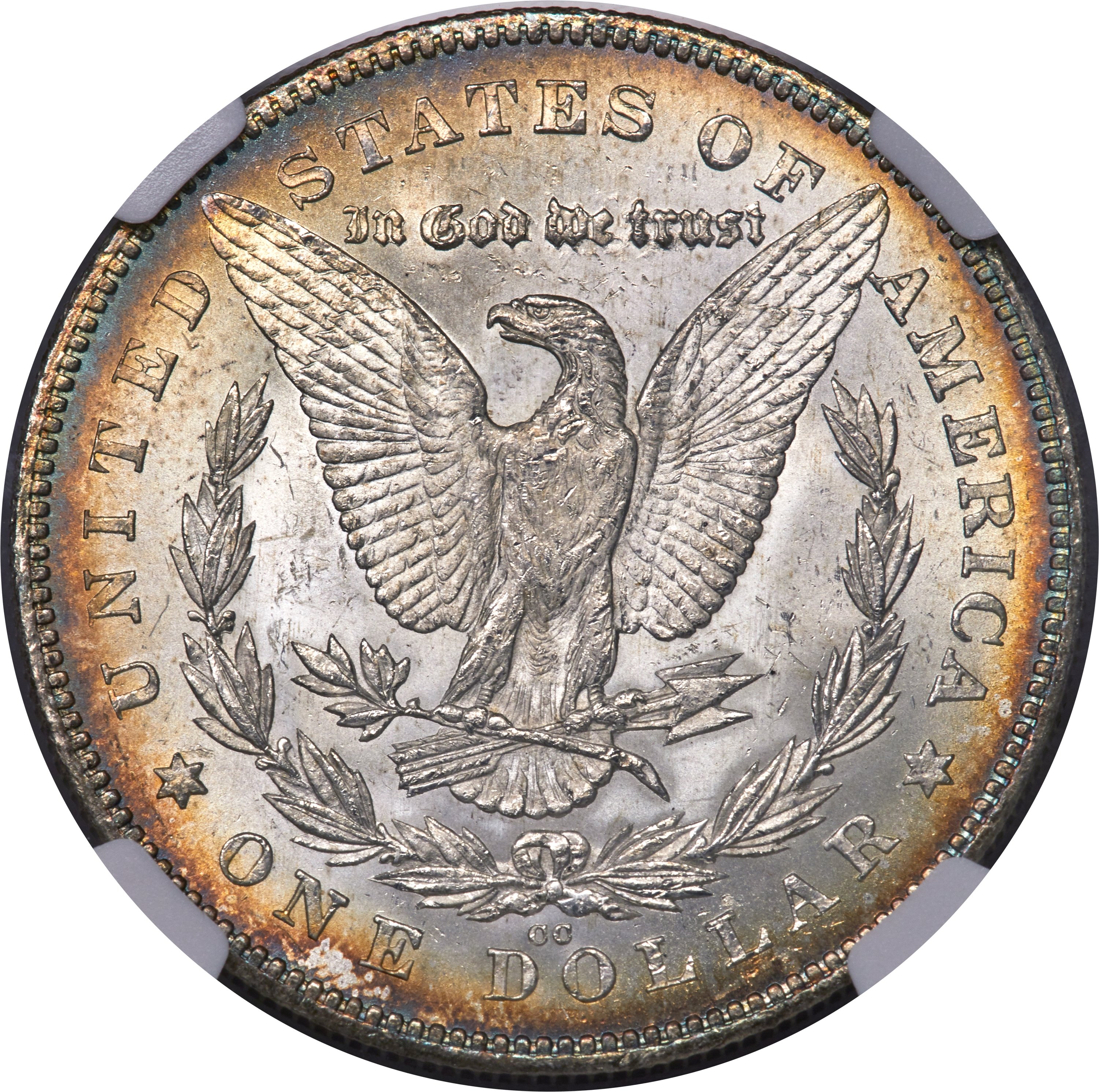 image for: 1880/79-CC $1 Reverse of 1878, VAM-4, MS65+ NGC....
