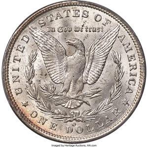 image for: 1887/6-O $1 VAM-3 MS64 PCGS....