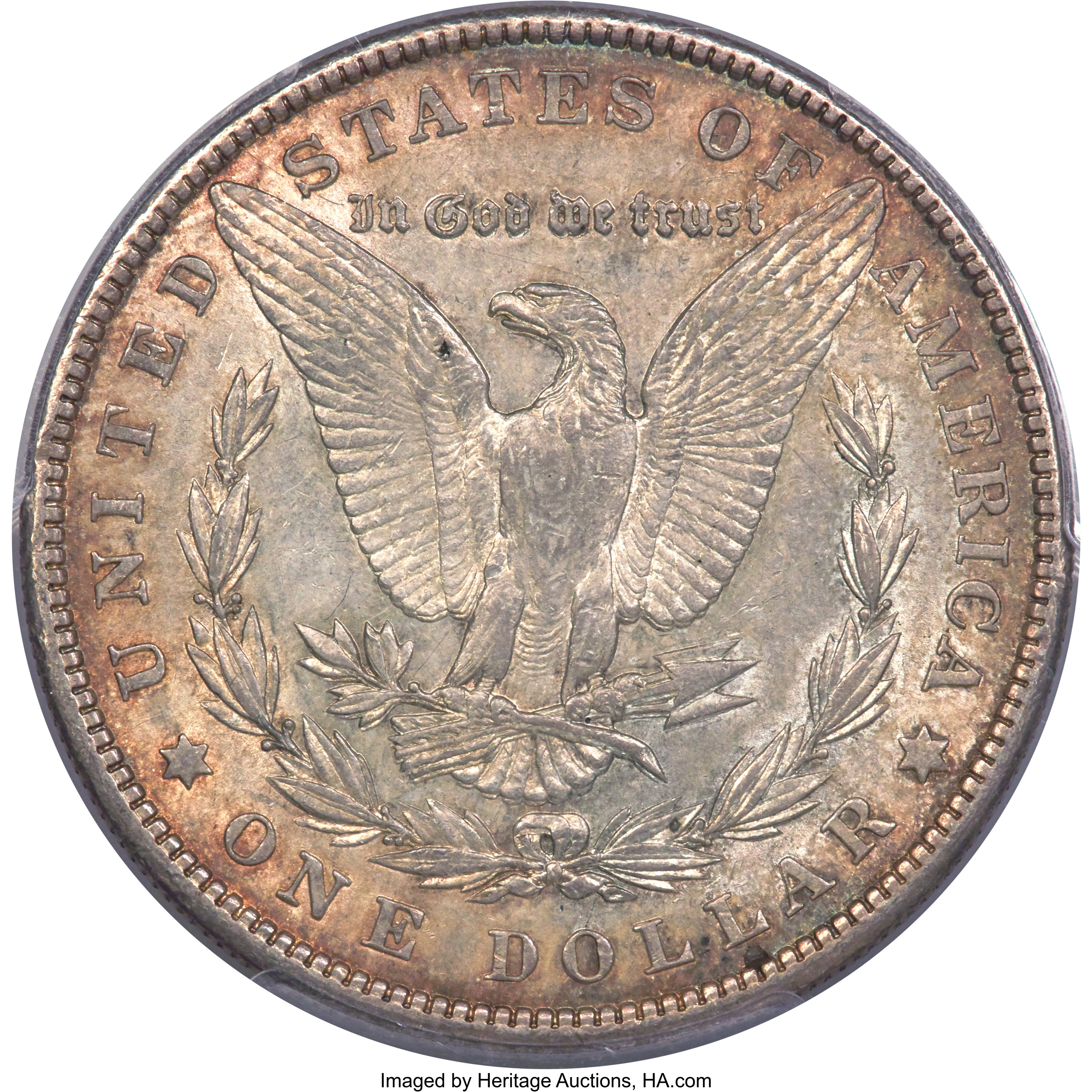 image for: 1901 $1 Doubled Die Reverse, VAM-3, AU55 PCGS. CAC....