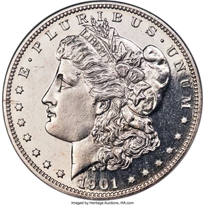 image for: 1901 $1 PR65 NGC....