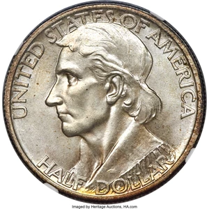 image for: 1935/34 50C Boone MS68 NGC....