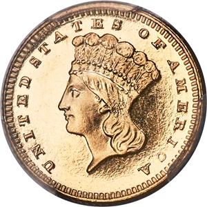 image for: 1886 G$1 PR66 Cameo PCGS. JD-1, R.4....