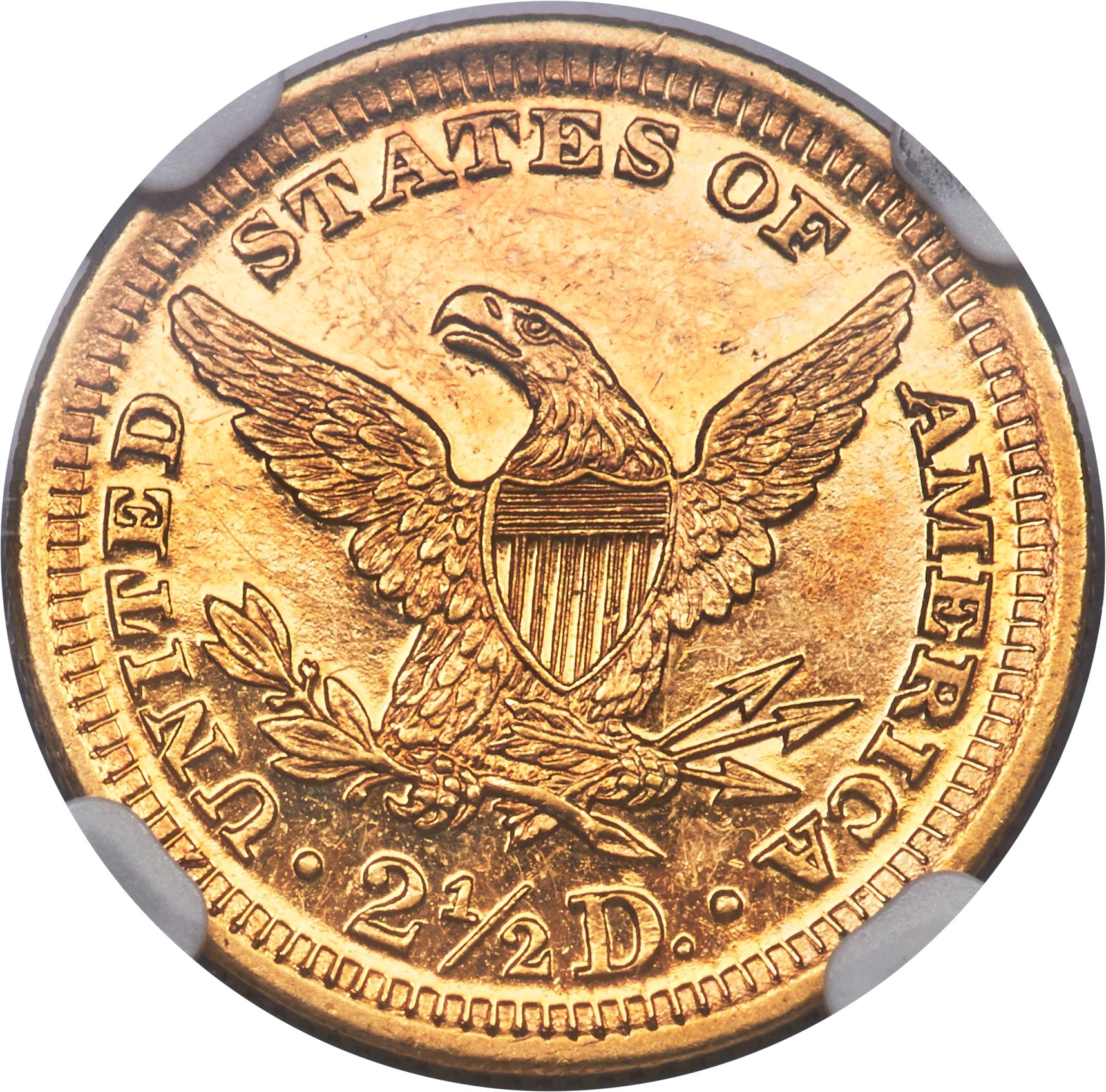 image for: 1902 $2 1/2 PR61 NGC. JD-1, R.4....