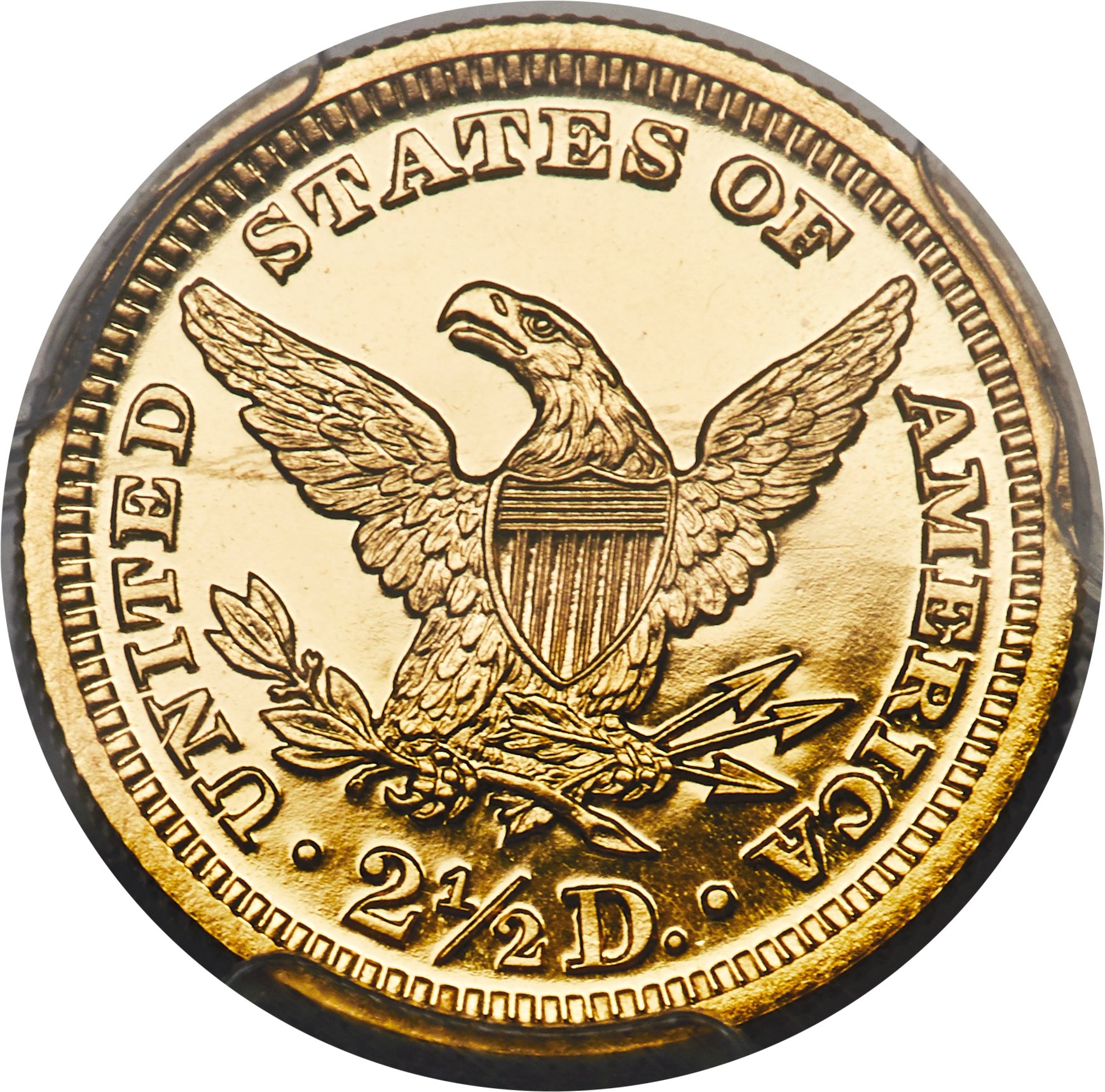 image for: 1905 $2 1/2 PR65 PCGS. CAC. JD-1, R.4....