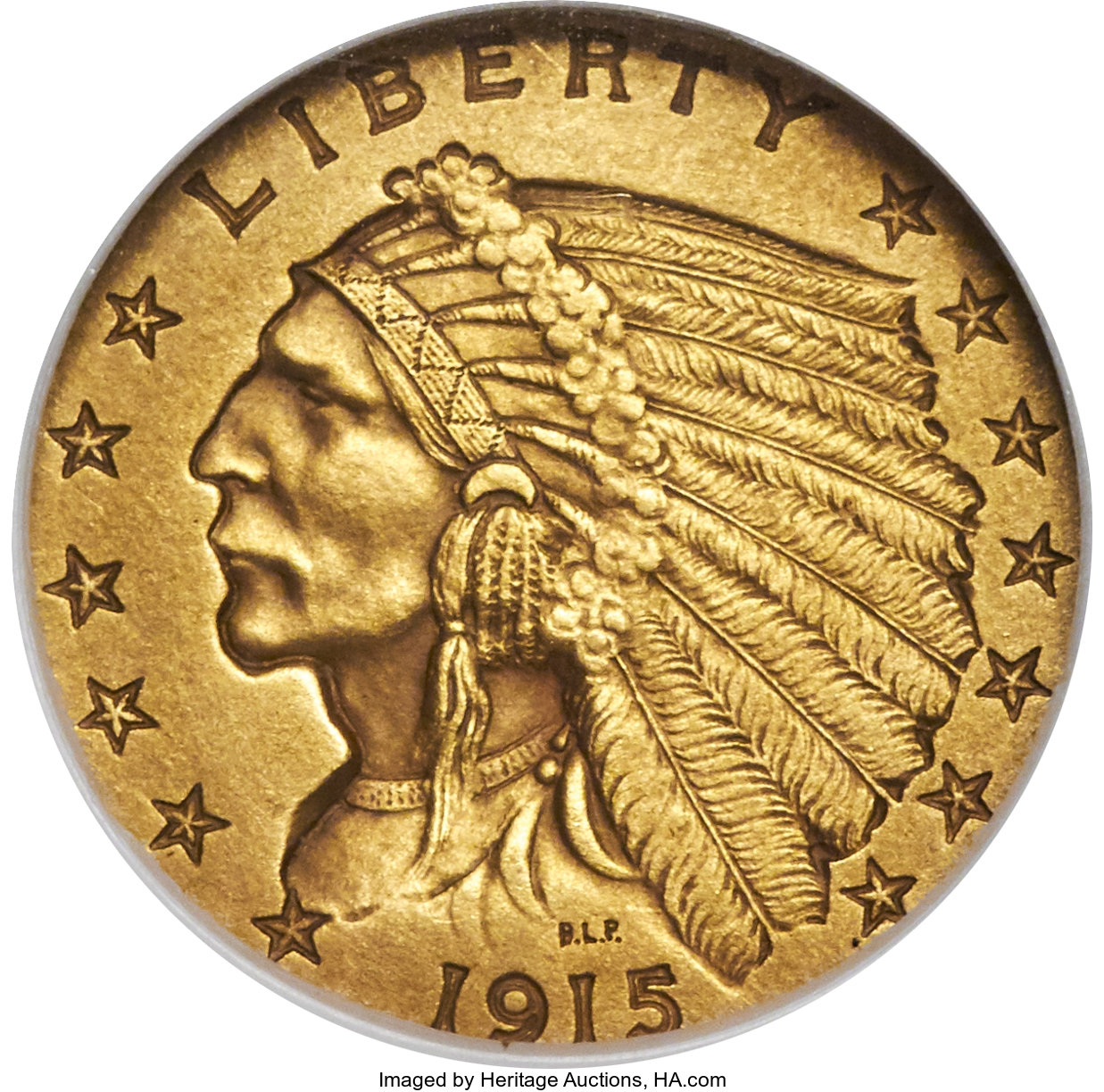 image for: 1915 $2 1/2 PR64 NGC. JD-1, Low R.5....