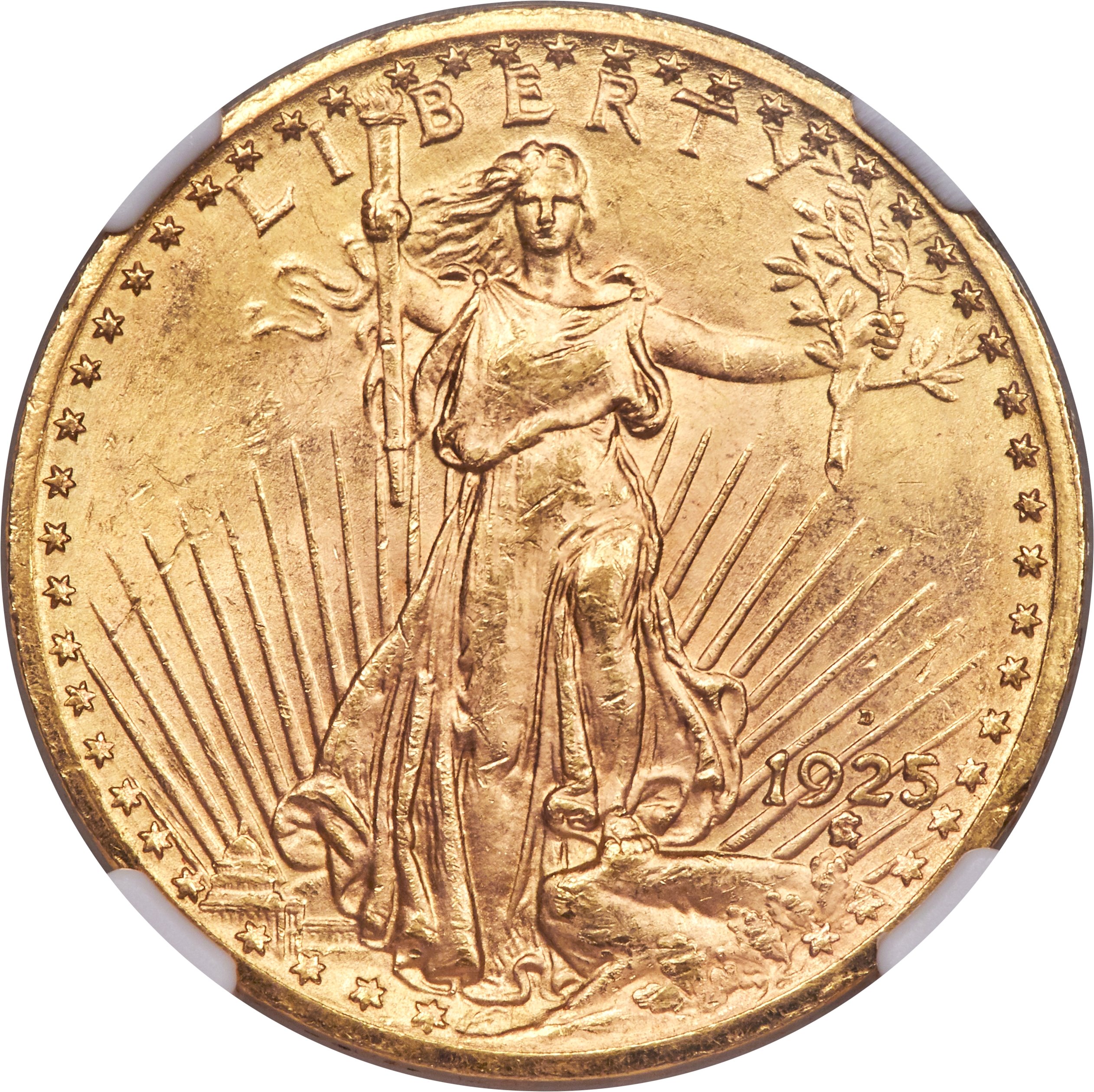 image for: 1925-D $20 MS63 NGC....