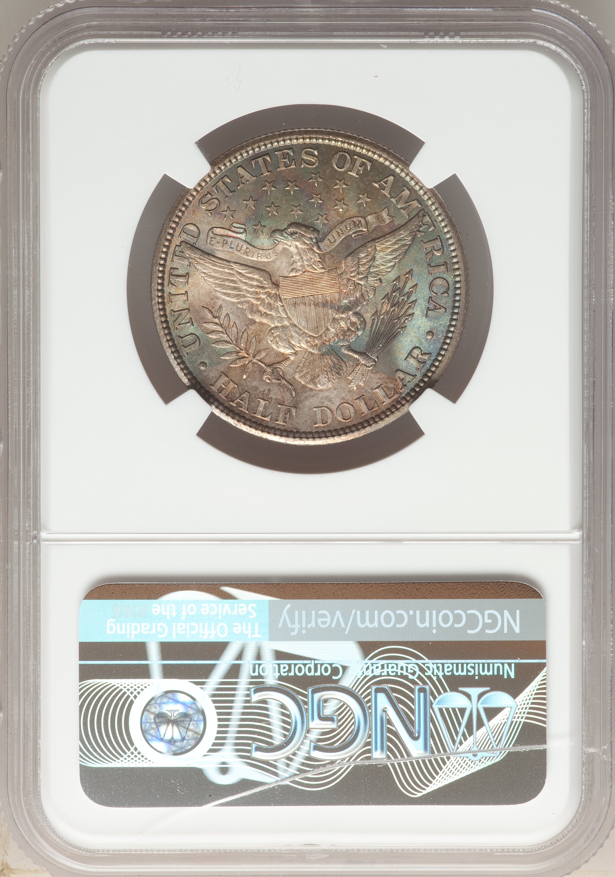 1908 50c MS65 thumbnail 2