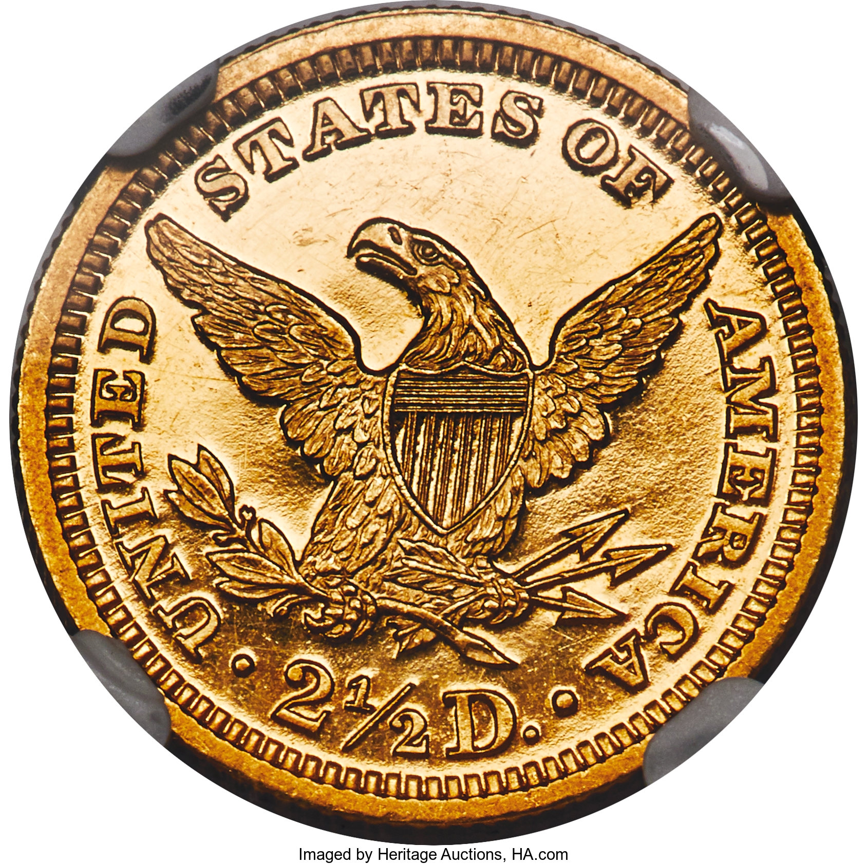 image for: 1906 $2 1/2 PR60 NGC. NGC Census: (3/59). PCGS Population: (4/112). CDN: $2,400 Whsle. Bid for NGC/PCGS PR60. Mintage 160. ...