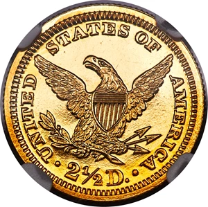 image for: 1903 $2 1/2 PR65+ NGC. JD-1, R.4....