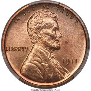 image for: 1911 1C PR65+ Red PCGS. CAC....