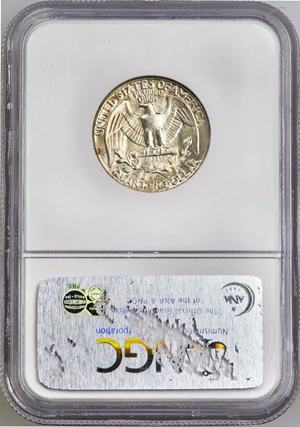 image for: 1962-D 25C MS67 NGC....