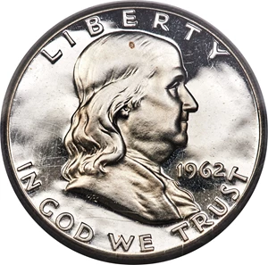 image for: 1962 50C PR69 Deep Cameo PCGS....