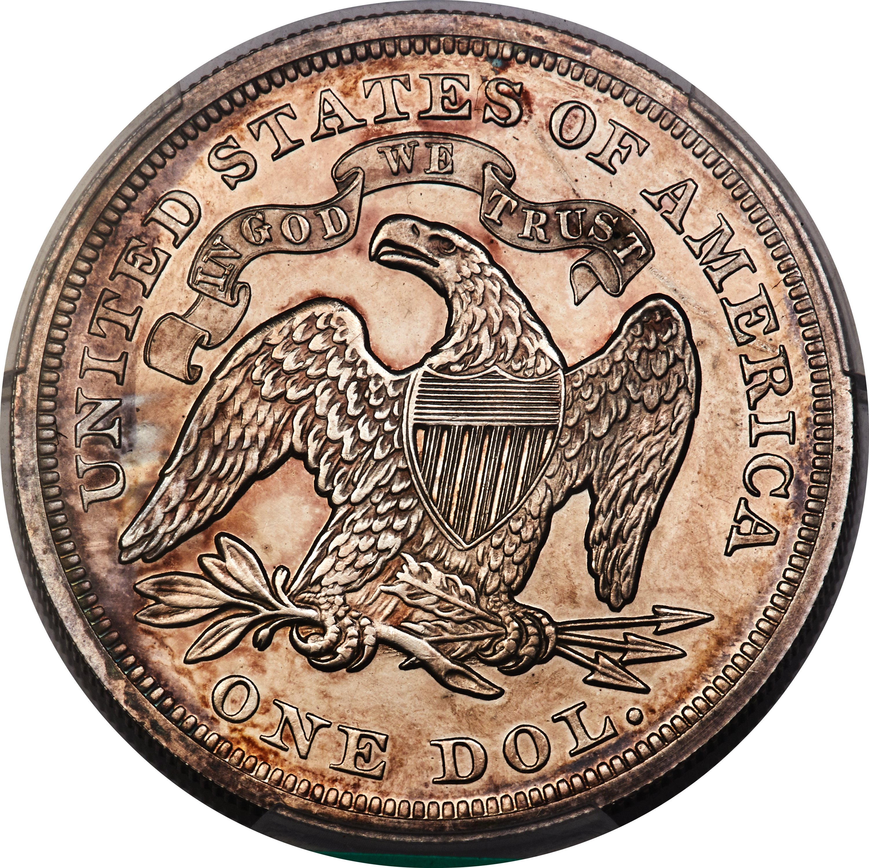 image for: 1872 $1 PR64 Cameo PCGS. OC-P1, R.2....