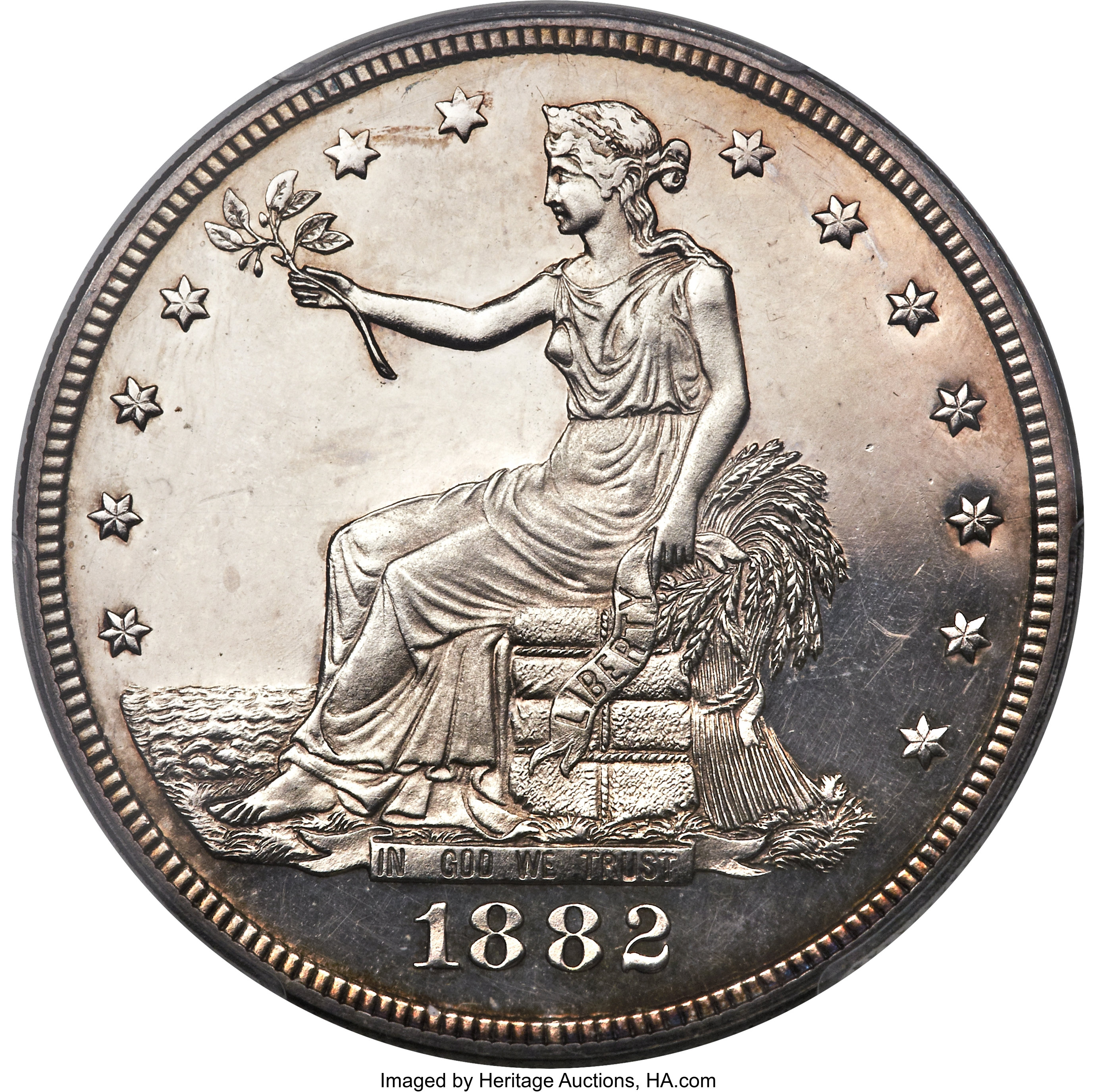 image for: 1882 T$1 PR63 Cameo PCGS....