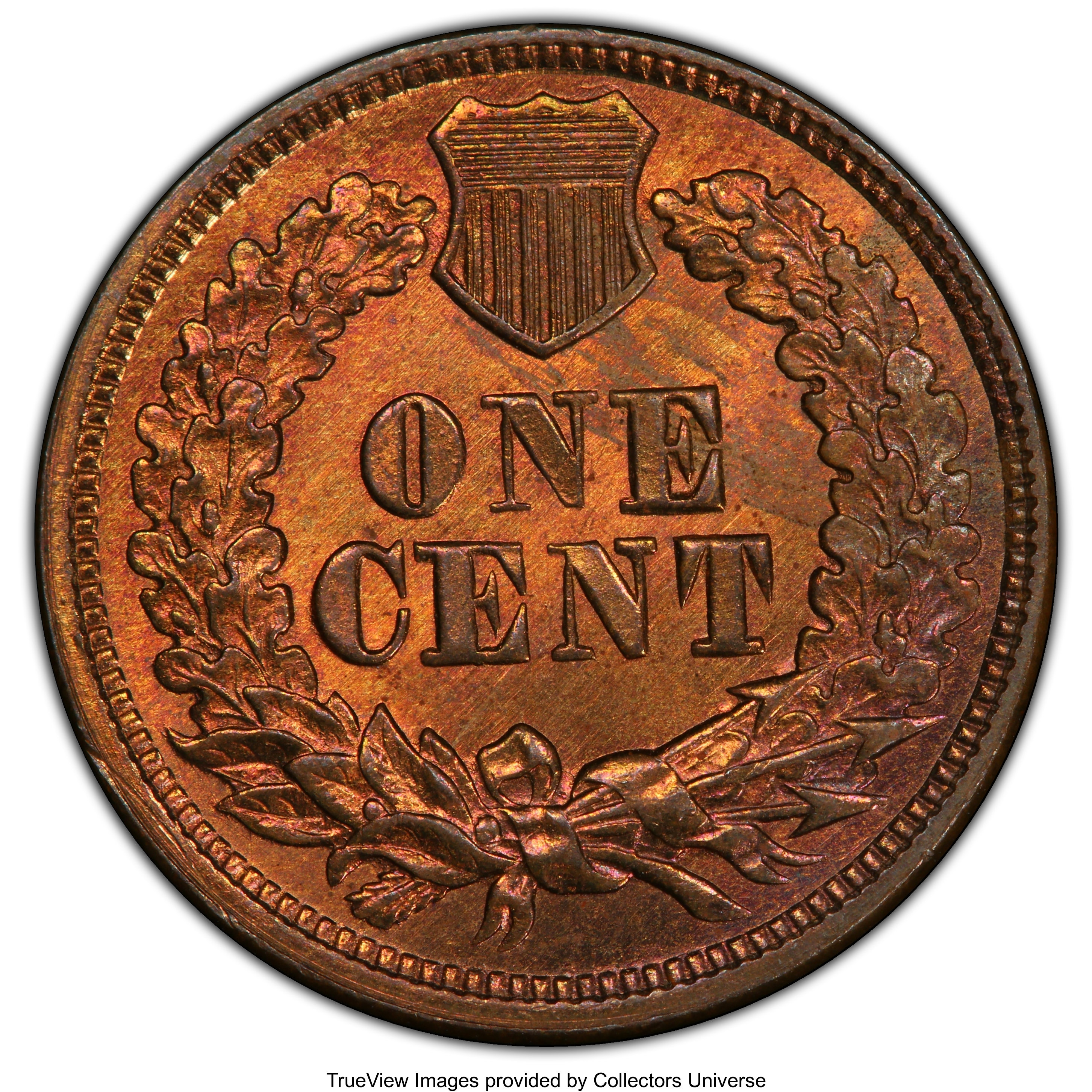 image for: 1869/69 1C Snow-3, FS-301, MS64 Red and Brown PCGS. PCGS Population: (32/23 and 1/1+). NGC Census: (34/33 and 0/0+). CDN: $...