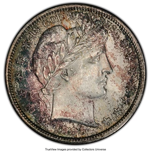 image for: 1895-S 50C MS64 PCGS. PCGS Population: (42/15 and 0/2+). NGC Census: (31/15 and 3/1+). CDN: $1,800 Whsle. Bid for NGC/PCGS ...