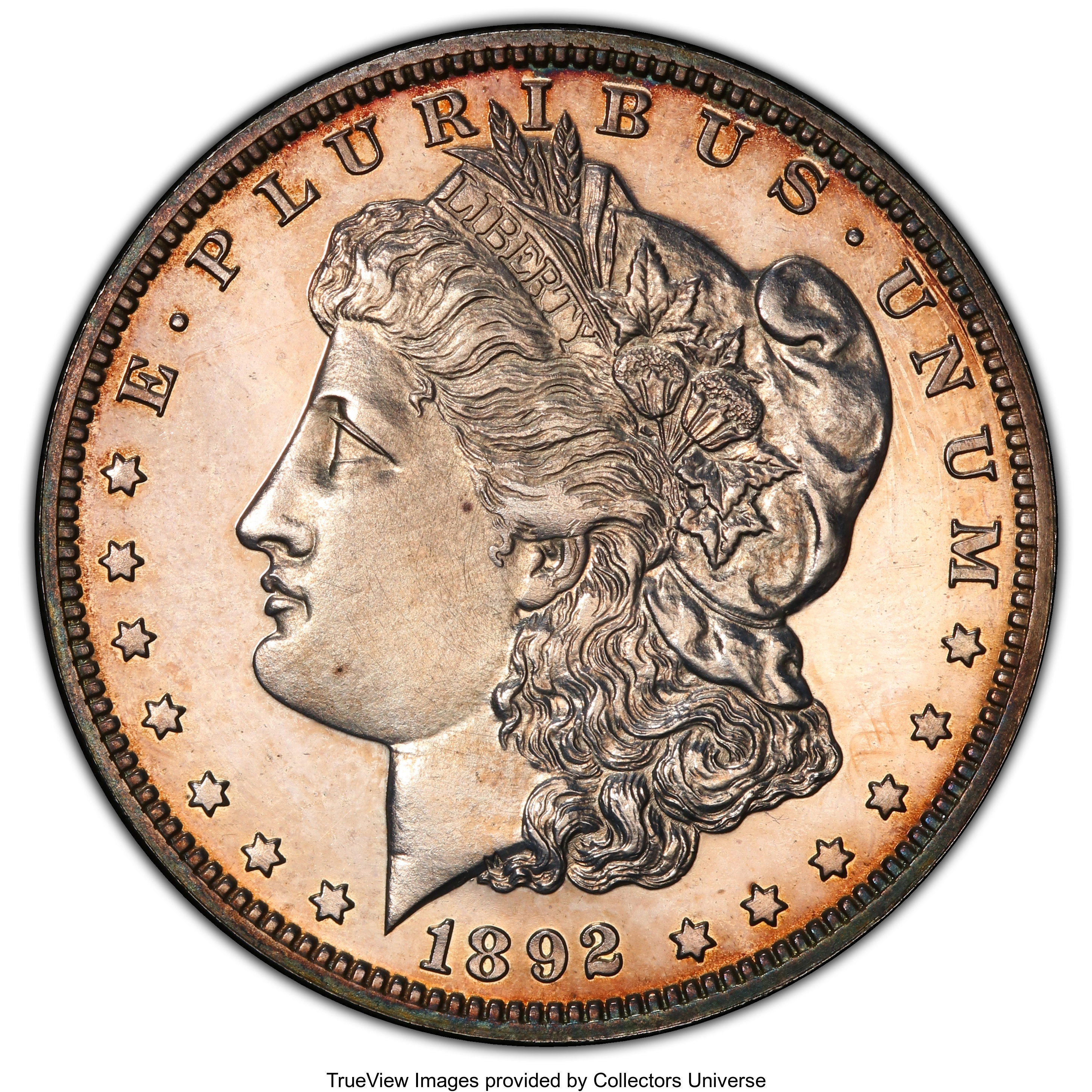 image for: 1892 $1 PR63 PCGS. PCGS Population: (91/148 and 1/5+). NGC Census: (48/185 and 0/2+). CDN: $2,700 Whsle. Bid for NGC/PCGS P...