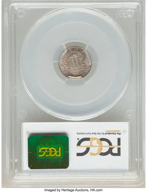 image for: 1855 3CS MS66 PCGS....