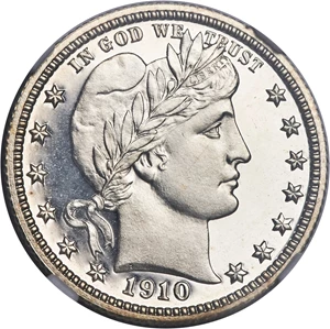 image for: 1910 25C PR67+ Ultra Cameo NGC. CAC....