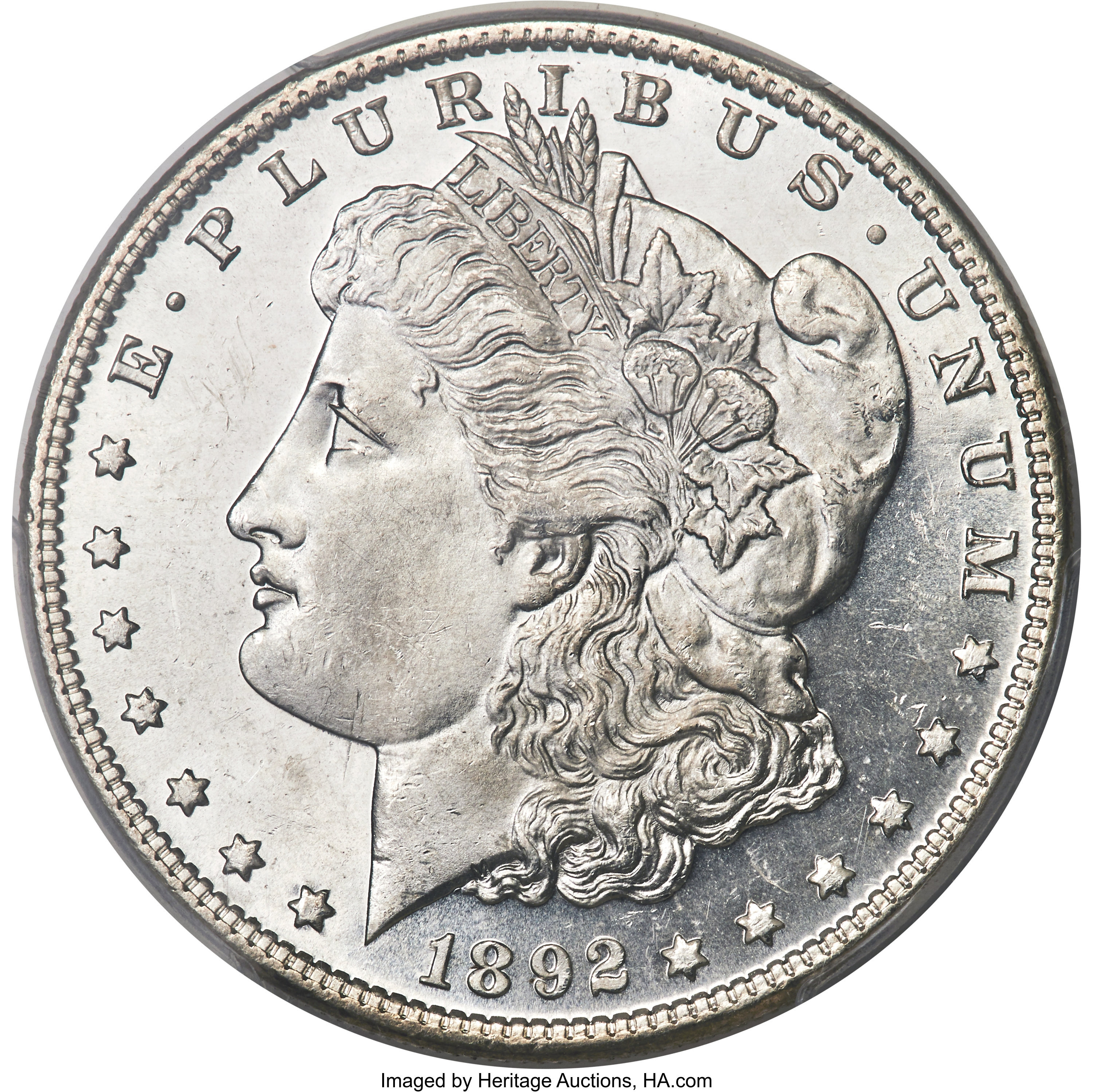 image for: 1892 $1 MS65 Prooflike PCGS....