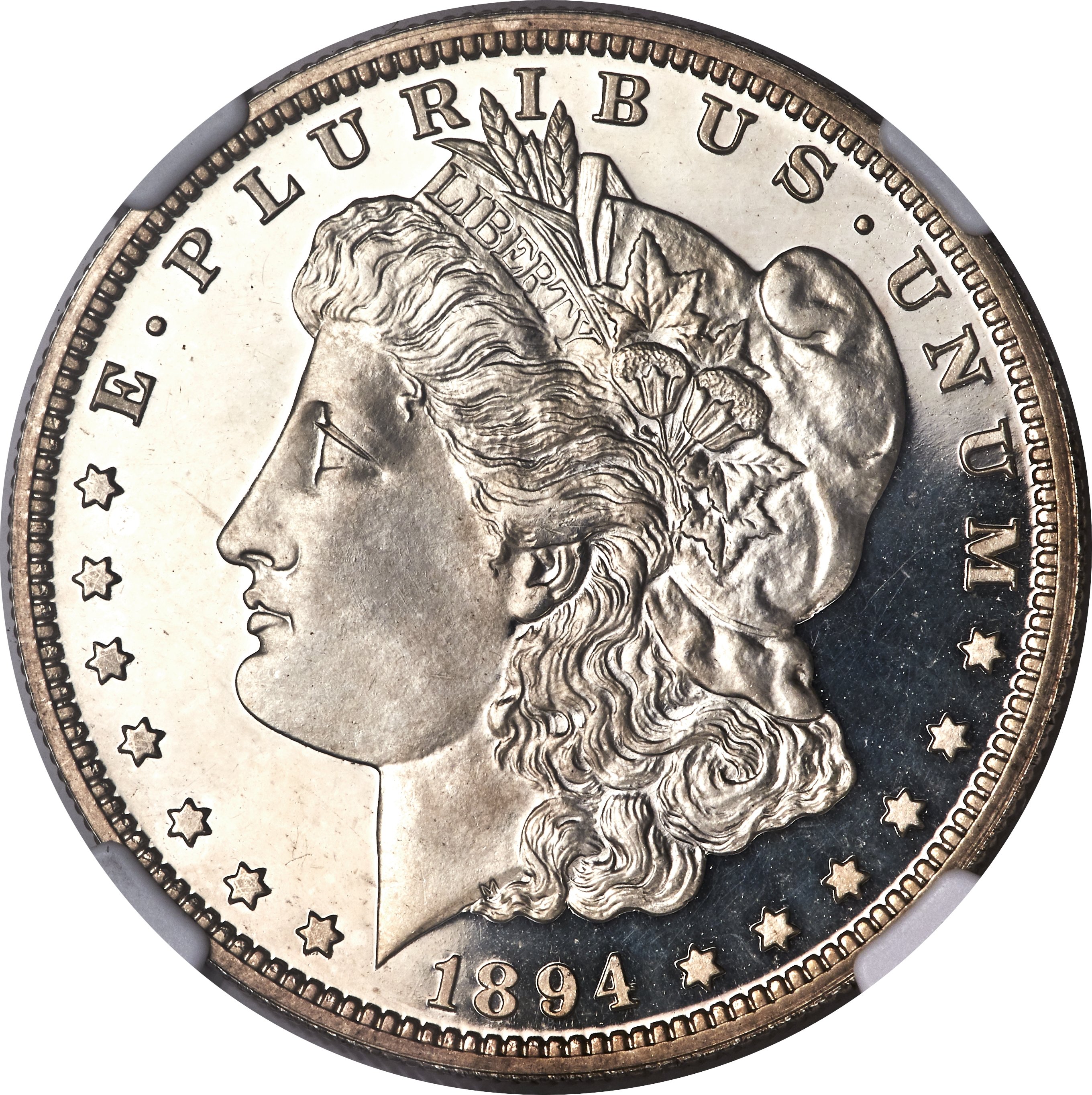 image for: 1894 $1 PR64 Ultra Cameo NGC....