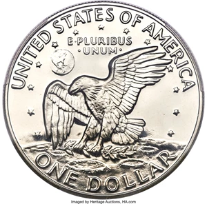 image for: 1974-S $1 Clad PR70 Deep Cameo PCGS....