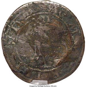 image for: (1616) SHILNG Sommer Islands Shilling, Small Sail VF20 NGC. Breen-2, W-11460, R.5....