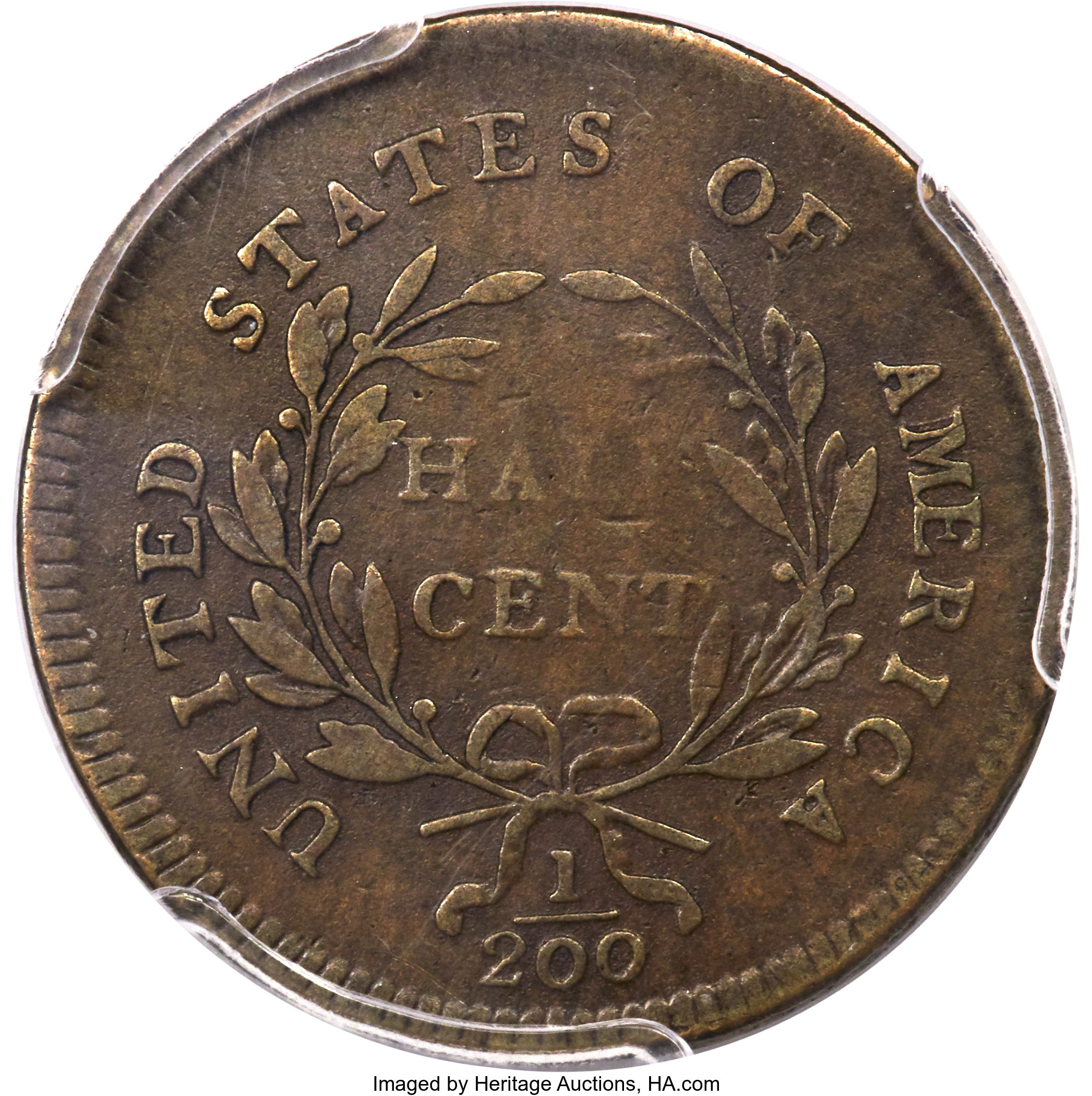 1796 1/2c Pole, C-2 MS BN MS65 BN thumbnail 22