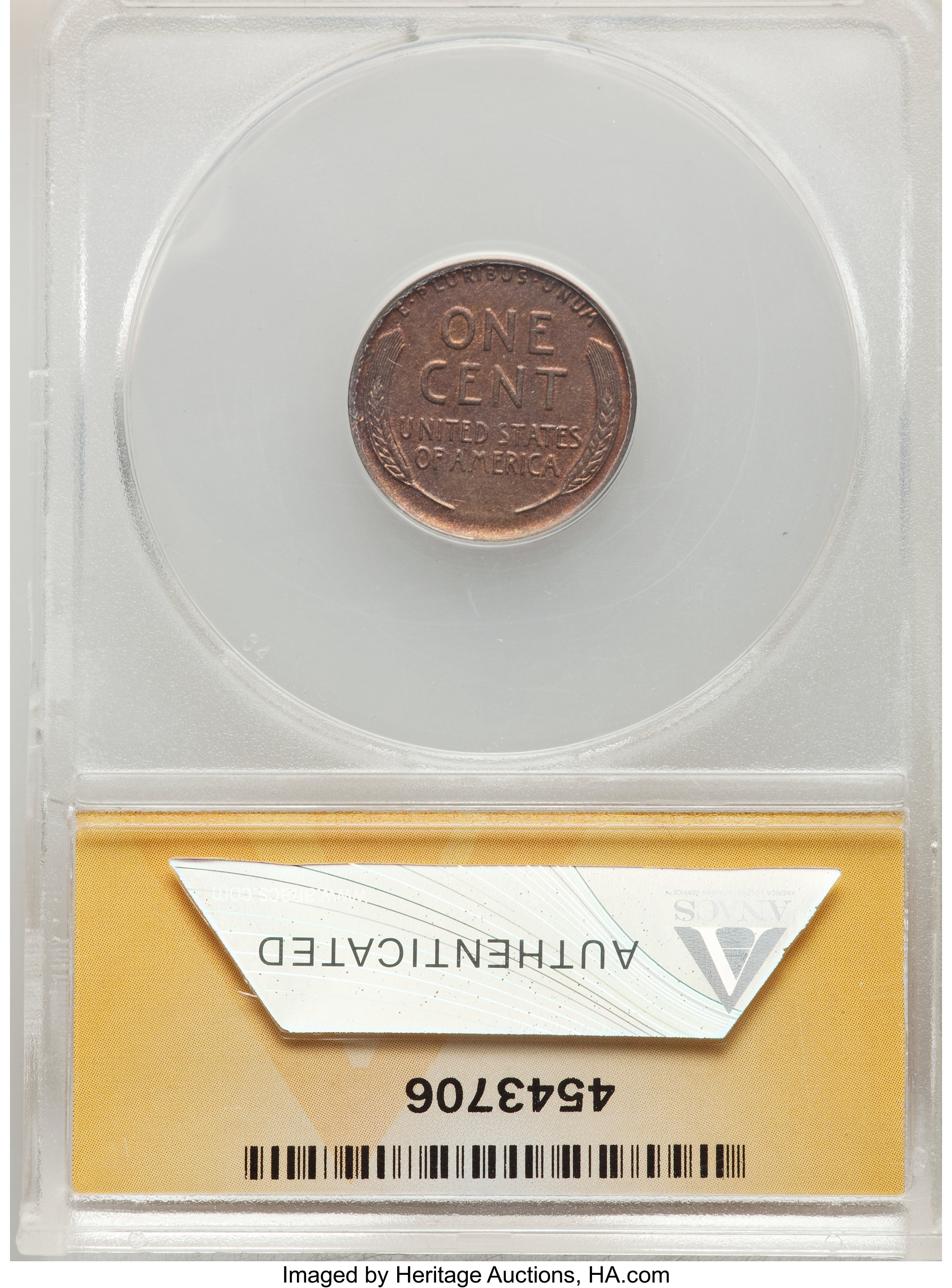 1914-D 1c MS RB MS61 RB thumbnail 3