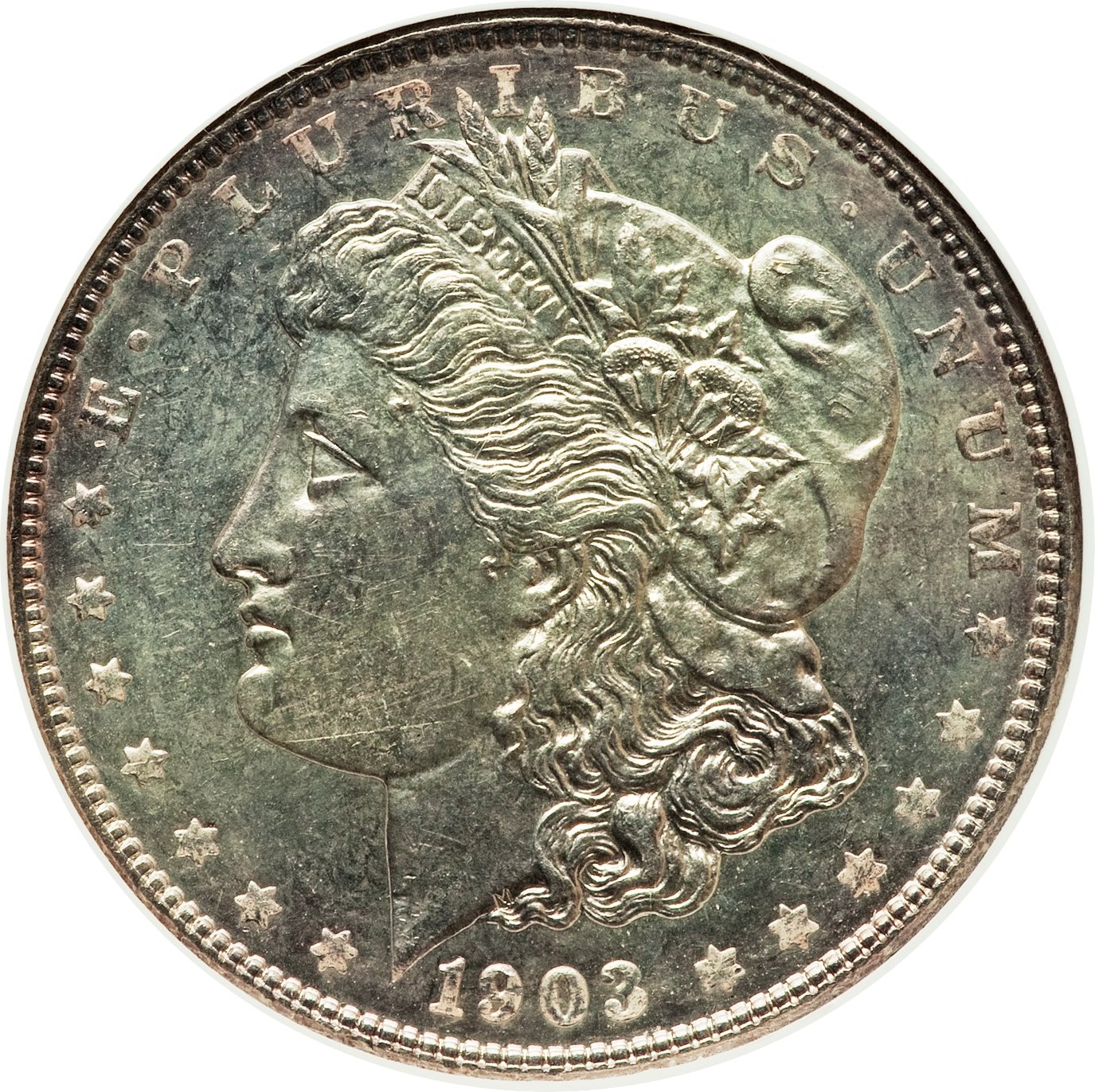 image for: 1903 $1 MS66 Prooflike NGC. NGC Census: (6/0). PCGS Population: (7/0). MS66. Mintage 4,652,755. ...