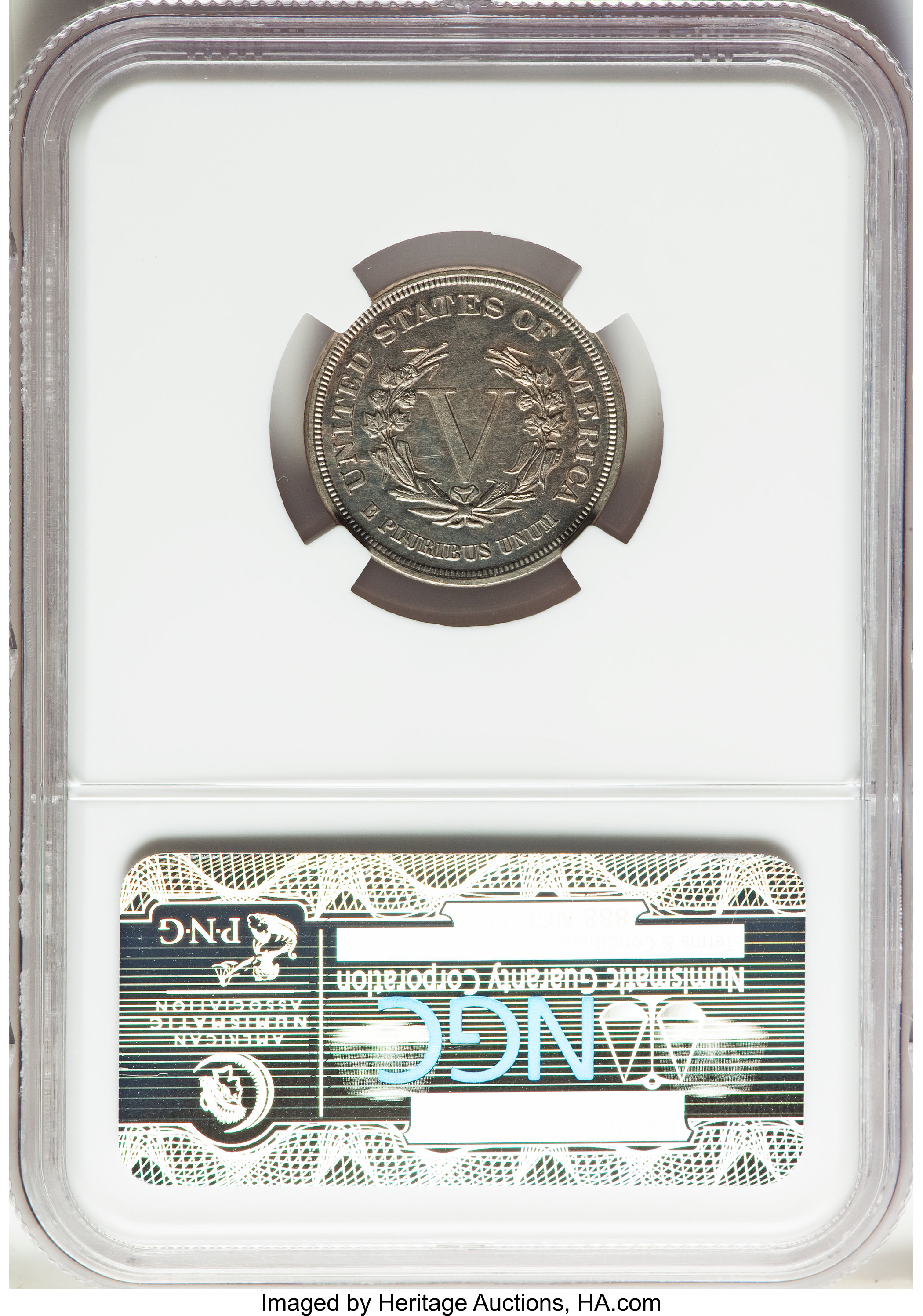 1883 5c No Cents PR61 thumbnail 13