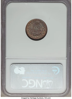 image for: 1864 1C Bronze MS65 Red and Brown NGC. NGC Census: (0/0). PCGS Population: (5447/432). MS65....