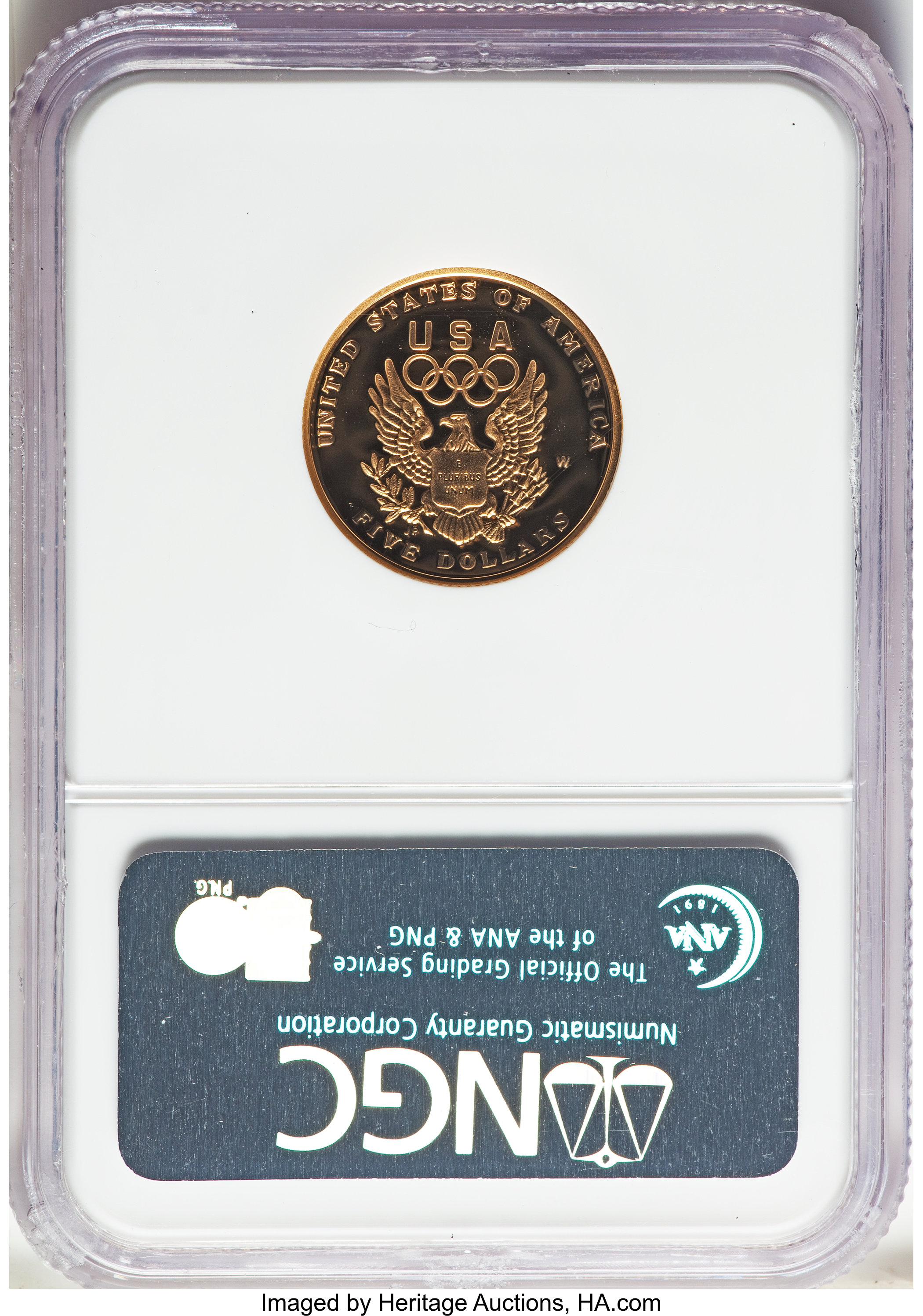 1992-W G$5  XXV Olympics Sprinter PR DCAM PR69 DCAM thumbnail 16