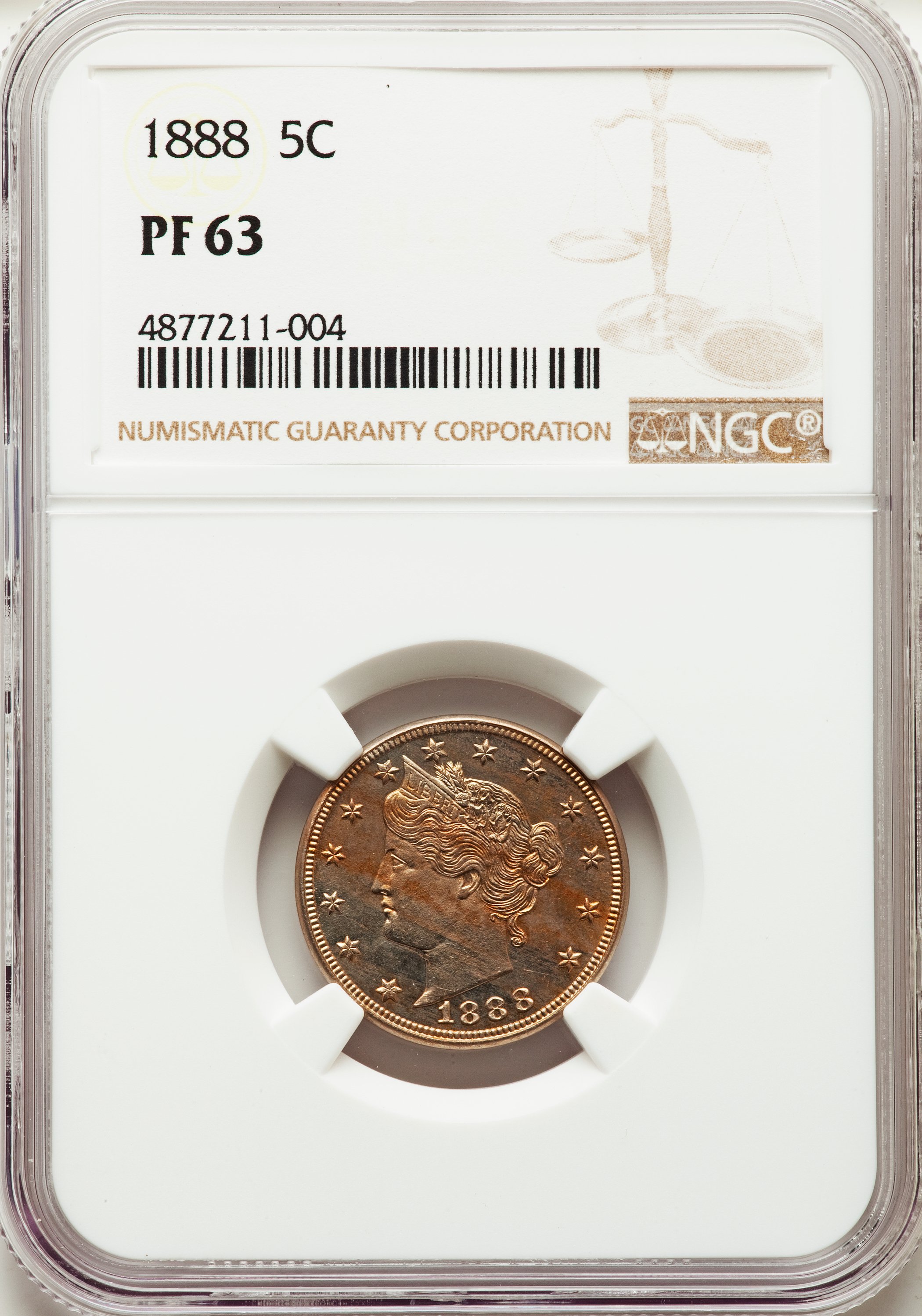1888 5c AU55 thumbnail 19