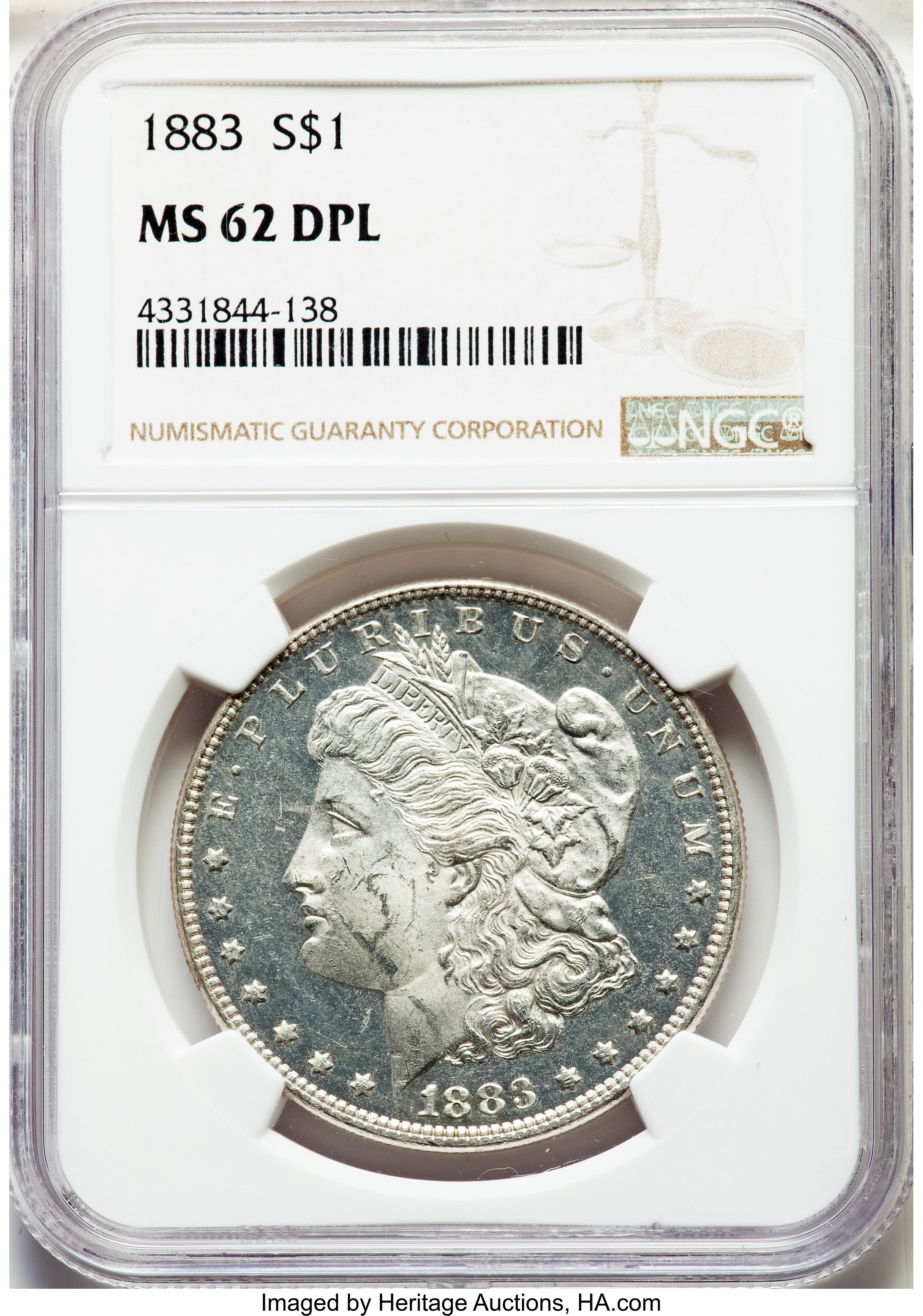 1883 $1  MS DMPL MS61 DMPL thumbnail 12