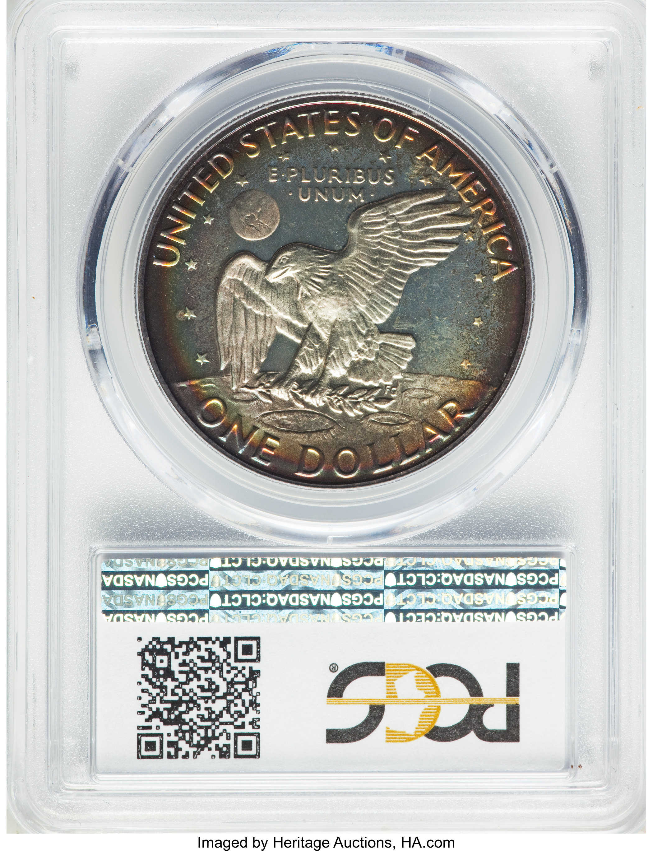1972-S $1  Silver PR DCAM AU53 DCAM thumbnail 14